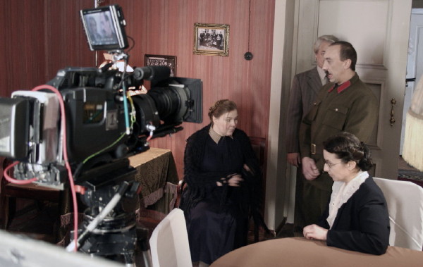At filming the feature film Svetlana Alilueva (16)